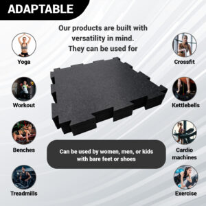 Performance Fitness Black adaptable