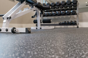 Performance fitness tile home gym 1